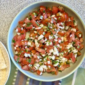 homemade pico de gallo