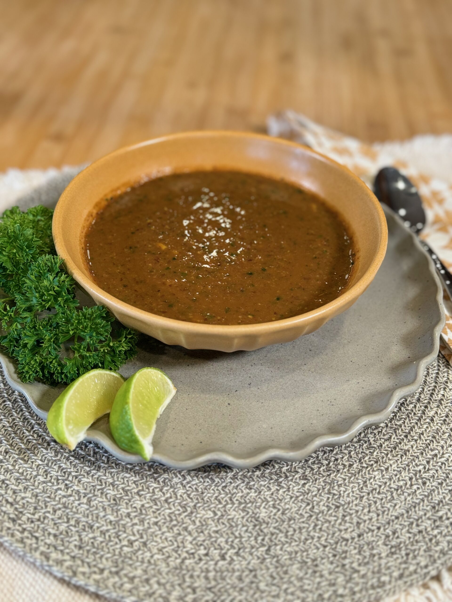 black bean soup