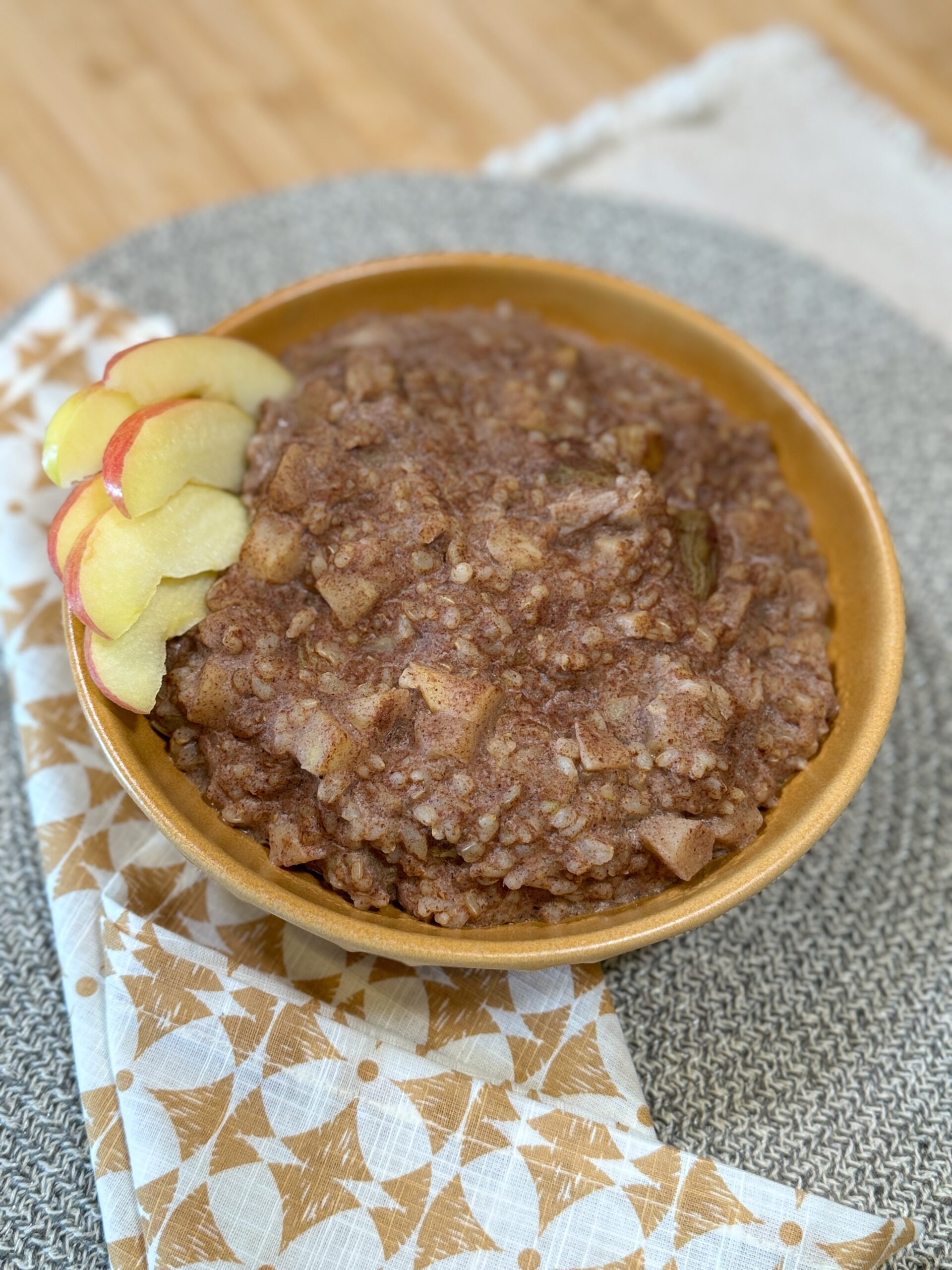 apple pie rice pudding