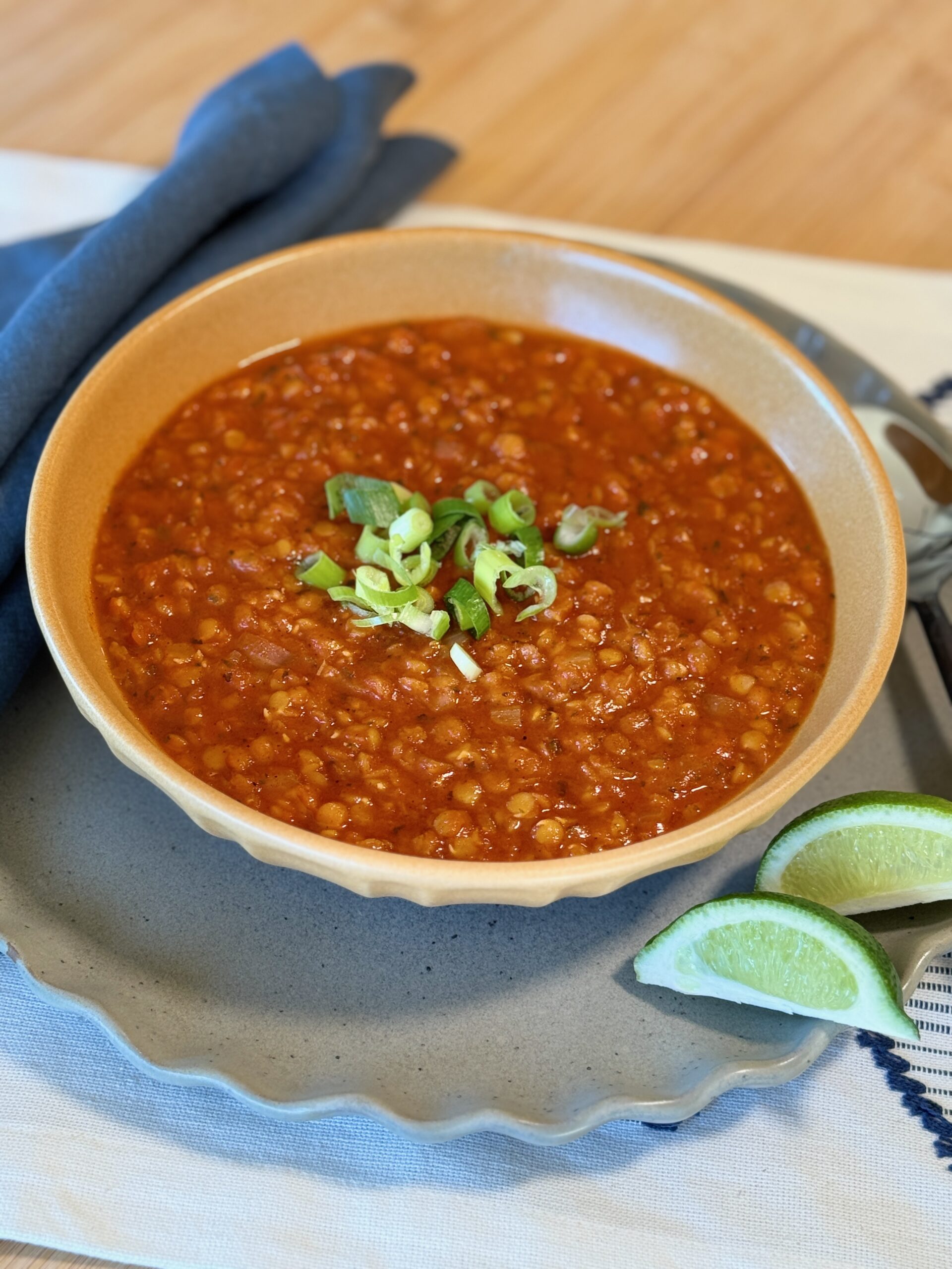 red lentil chili
