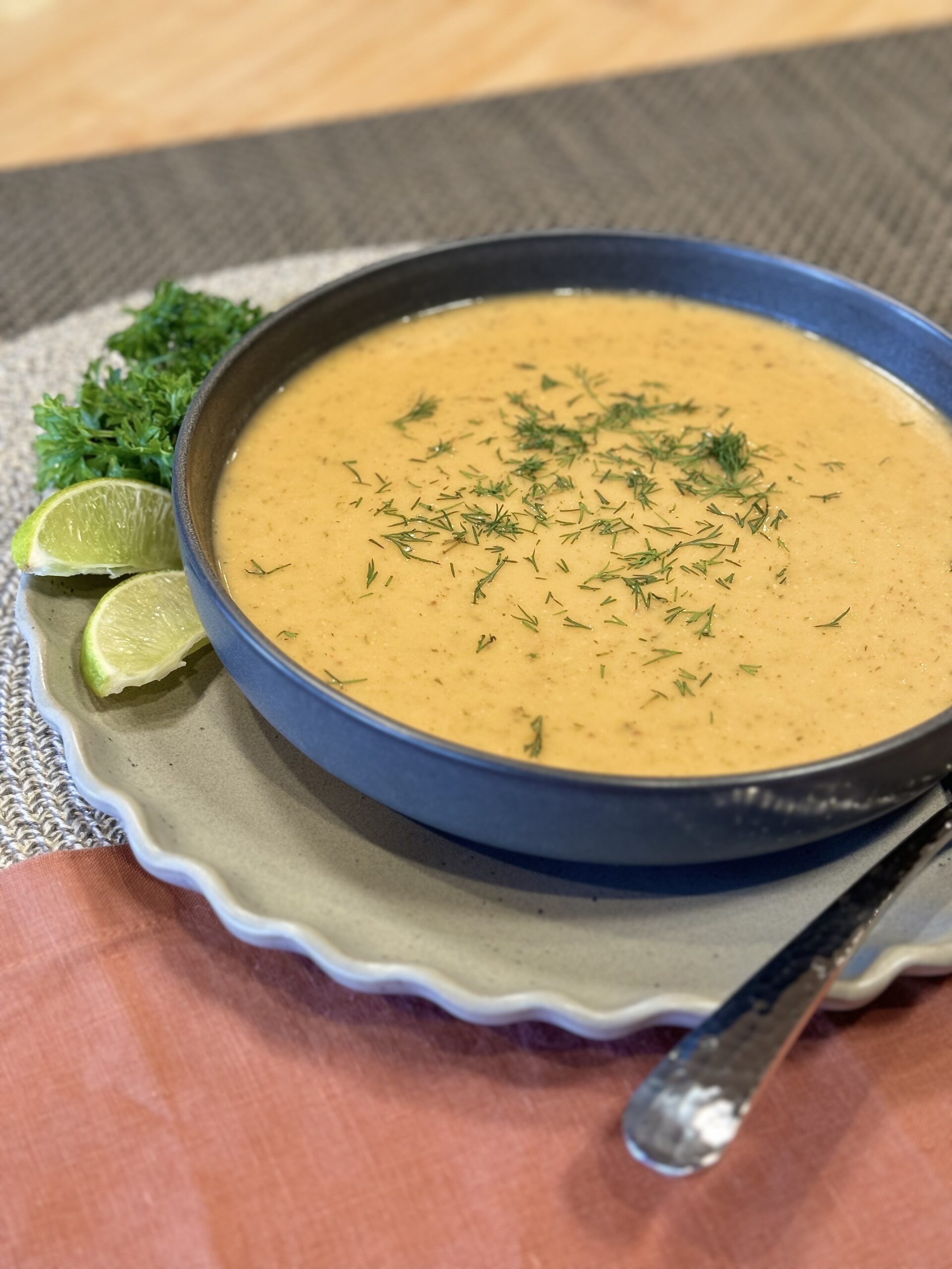 creamy cauliflower bisque