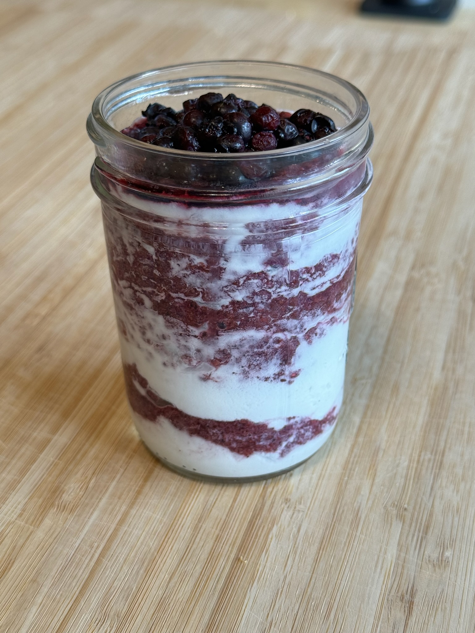 blueberry chia pudding