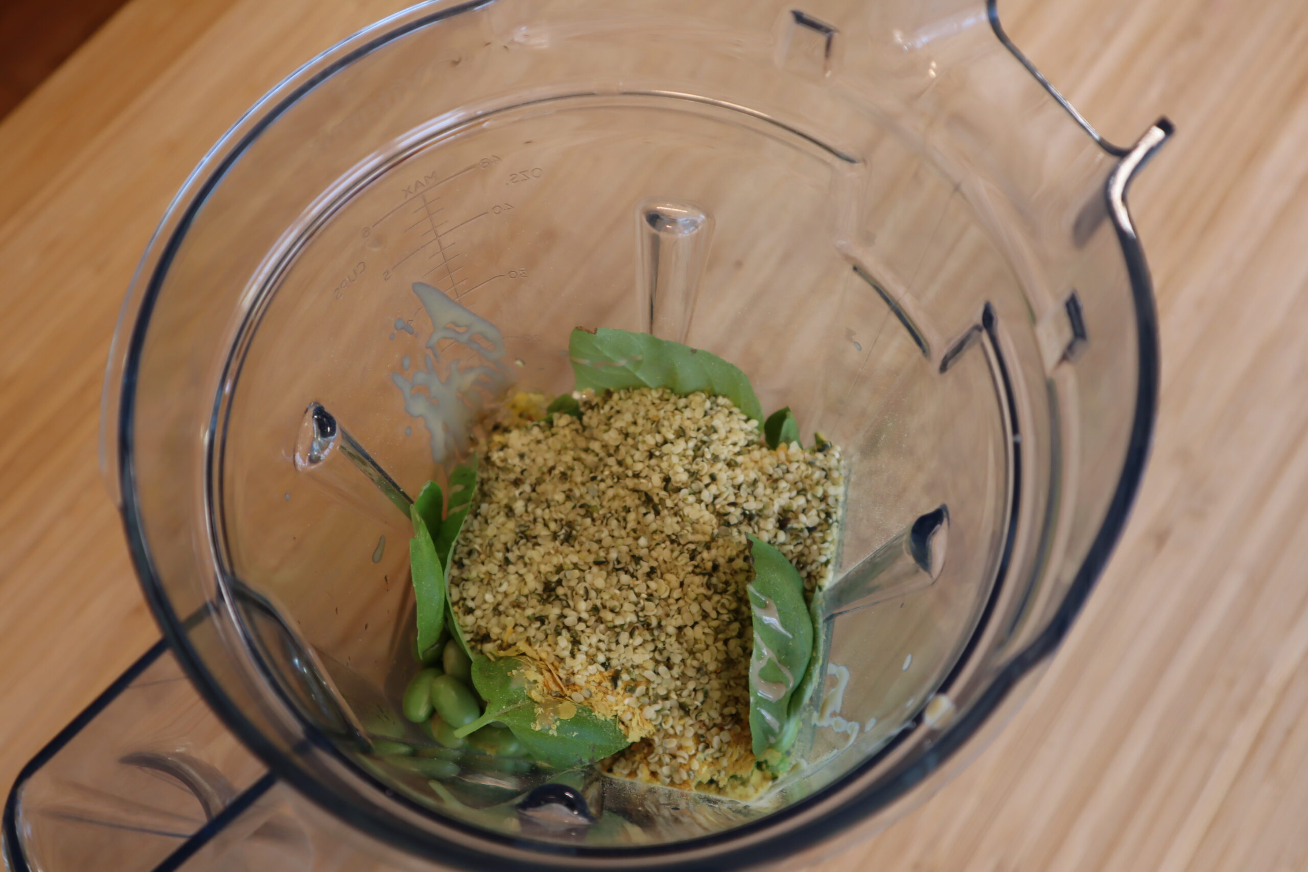 edamame toast blender