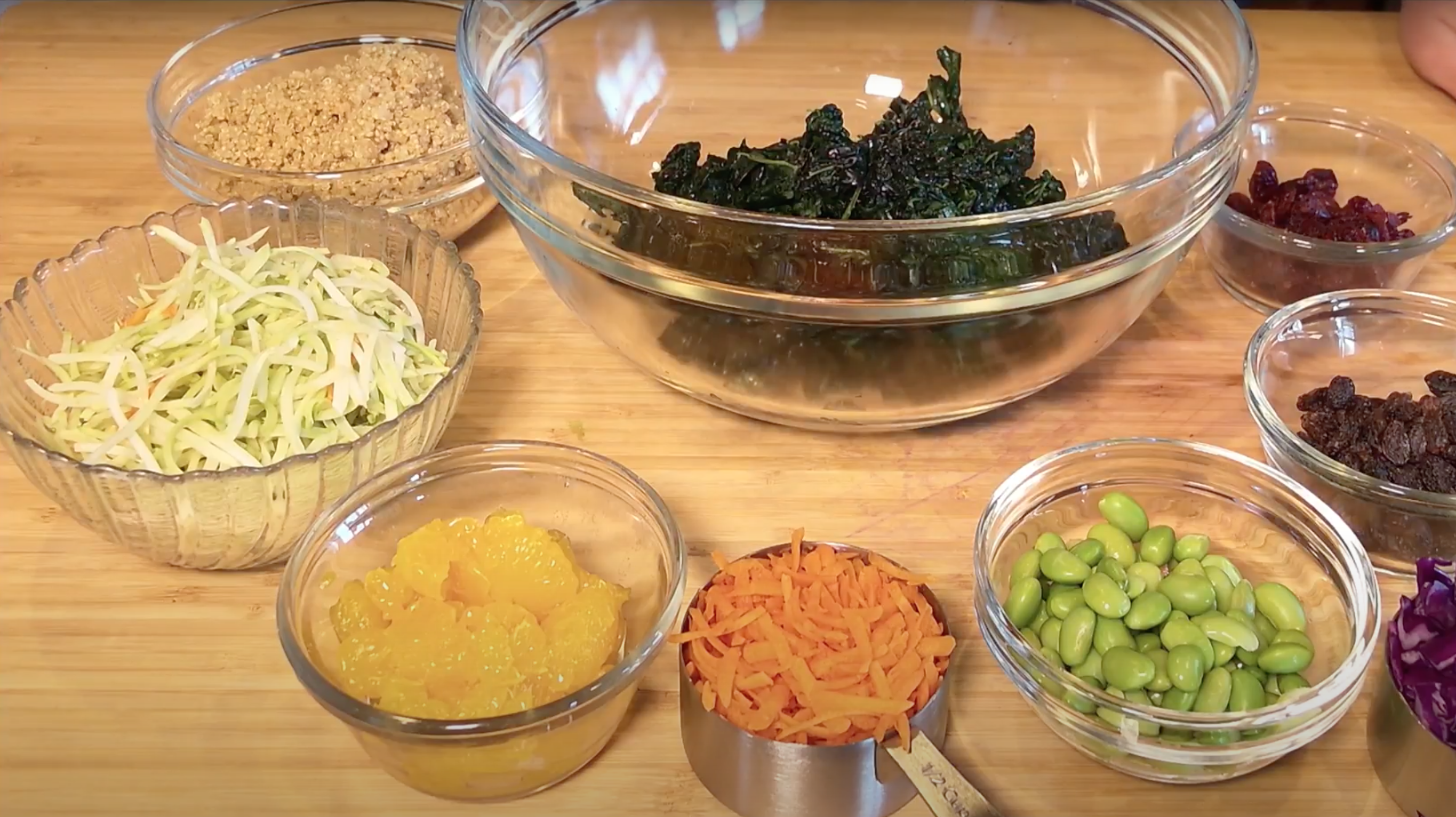 kale salad ingredients